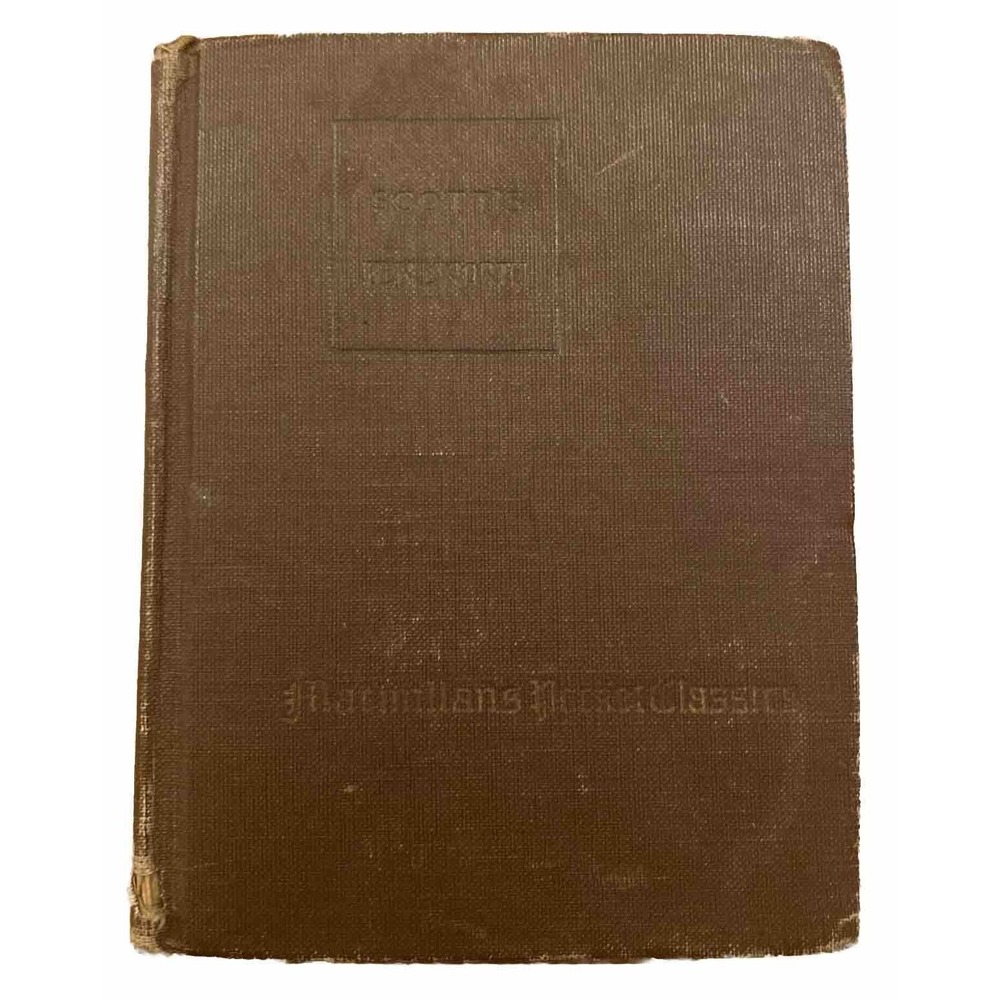 Antique Kenilworth by Sir Walter Scott Macmillan Pocket Classics‎ 1923 HB